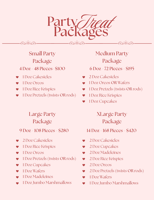 Party Treat Packages